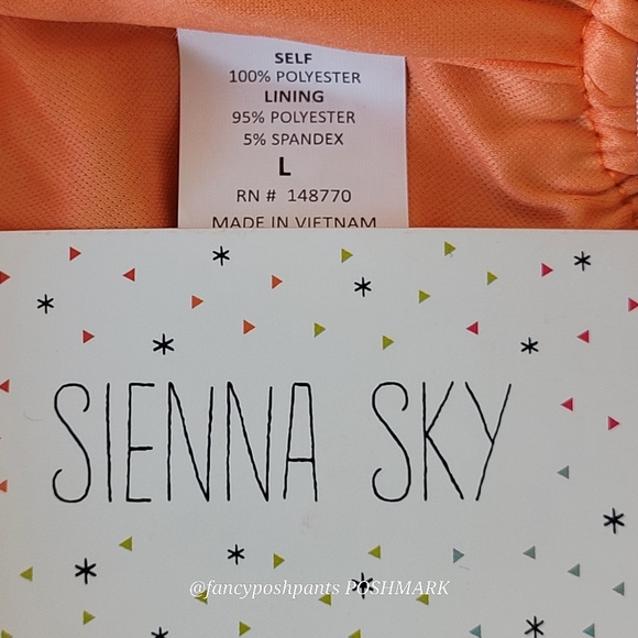 Sienna SkyNEWcrop top Sienna Sky  adjustable elasticized smocking blouse NWTtags - Picture 6 of 12